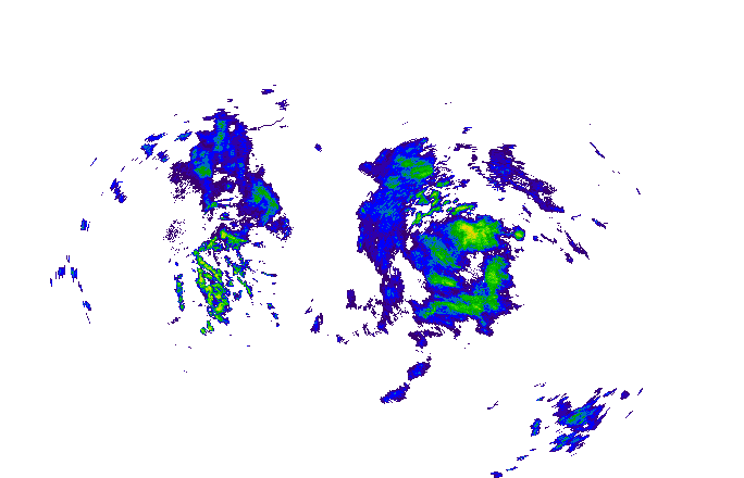 Meteoradar - aktuální srážky 2025-11-10 00:30:00