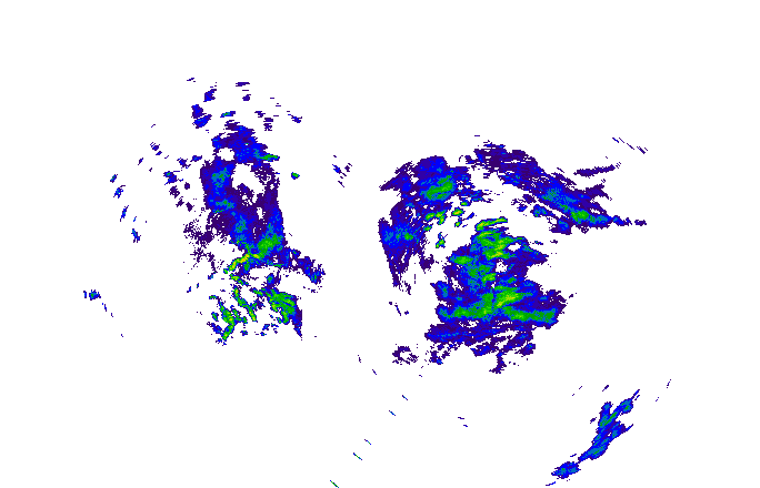 Meteoradar - aktuální srážky 2025-11-10 01:45:00