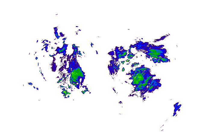 Meteoradar - aktuální srážky 2025-11-10 02:45:00