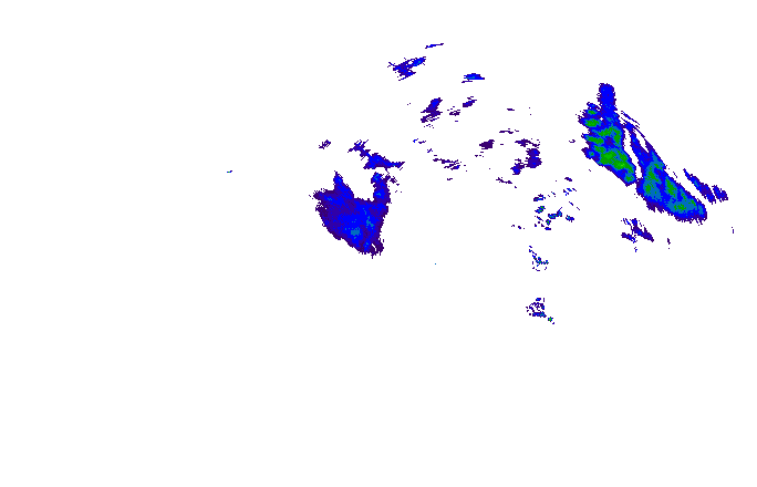 Meteoradar - aktuální srážky 2025-11-10 13:45:00
