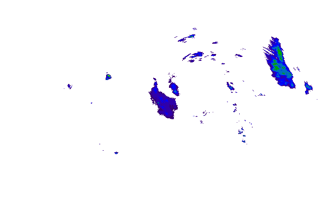 Meteoradar - aktuální srážky 2025-11-10 14:45:00