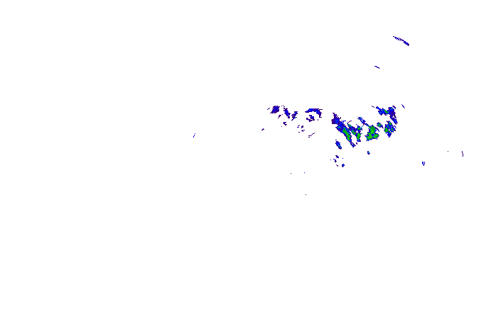 Meteoradar - aktuální srážky 2025-11-11 19:00:00