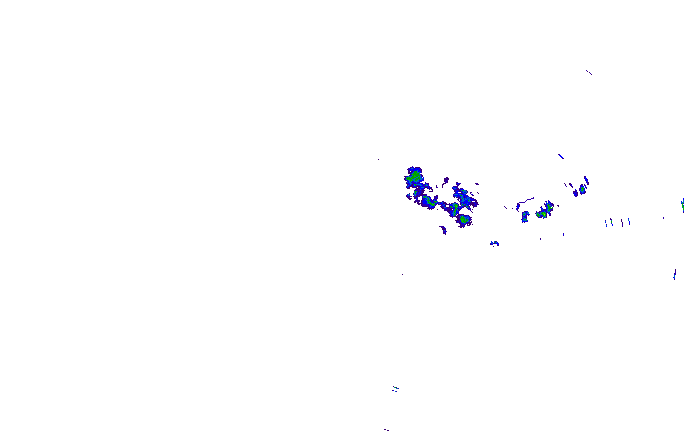 Meteoradar - aktuální srážky 2025-11-11 20:00:00