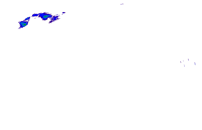Meteoradar - aktuální srážky 2025-11-14 20:45:00