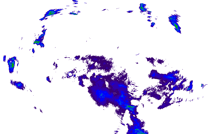 Meteoradar - aktuální srážky 2025-11-15 11:15:00