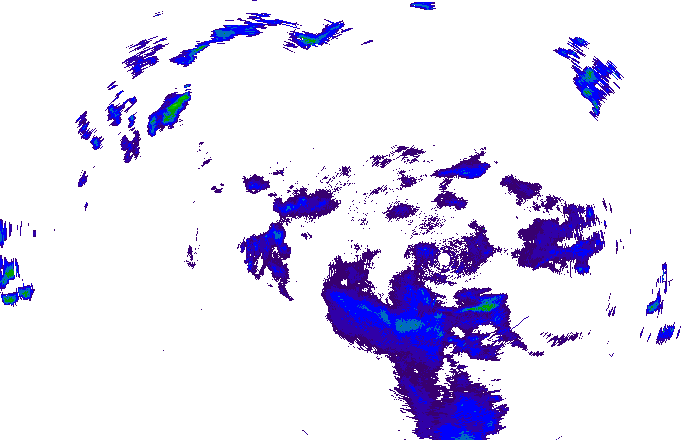 Meteoradar - aktuální srážky 2025-11-15 12:15:00
