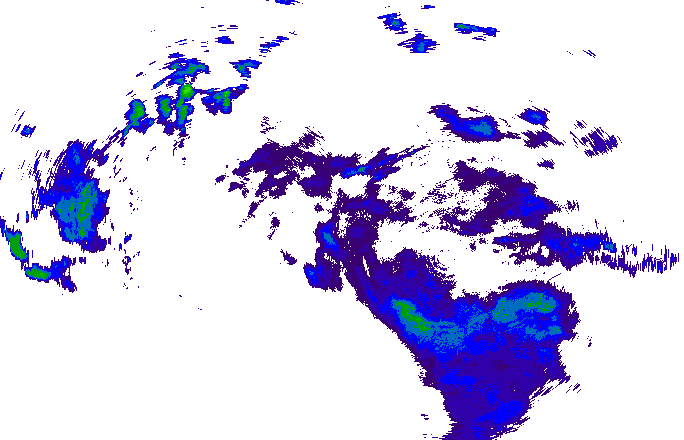 Meteoradar - aktuální srážky 2025-11-15 13:45:00
