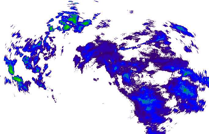 Meteoradar - aktuální srážky 2025-11-15 14:45:00