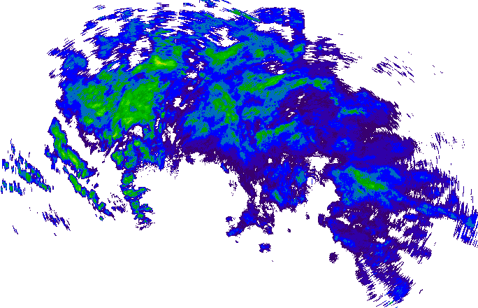 Meteoradar - aktuální srážky 2025-11-15 17:15:00