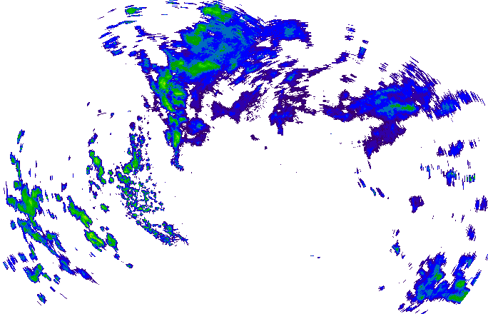 Meteoradar - aktuální srážky 2025-11-16 00:15:00
