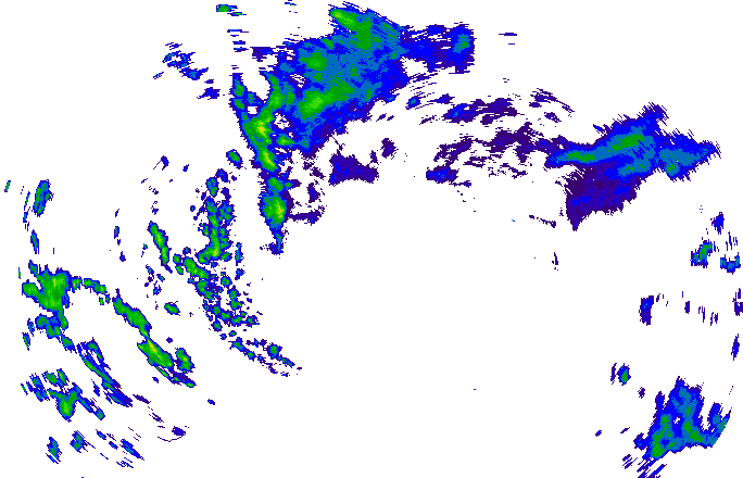 Meteoradar - aktuální srážky 2025-11-16 00:45:00