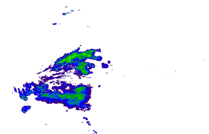 Meteoradar - aktuální srážky 2025-11-16 19:45:00