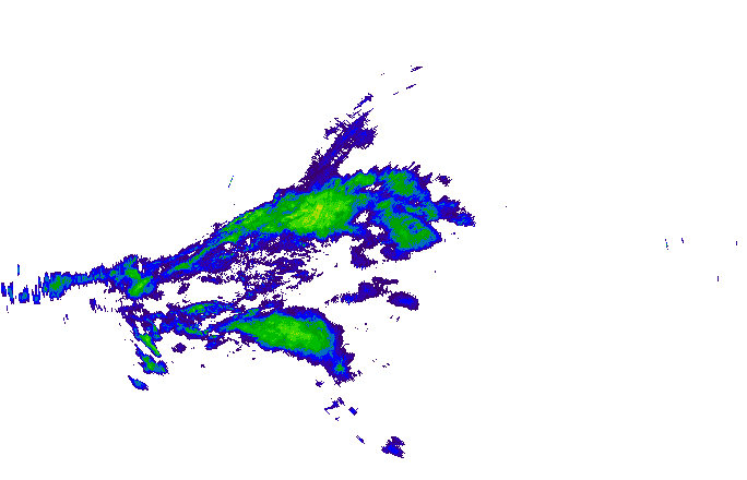 Meteoradar - aktuální srážky 2025-11-16 20:45:00
