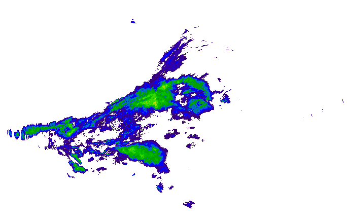 Meteoradar - aktuální srážky 2025-11-16 21:00:00