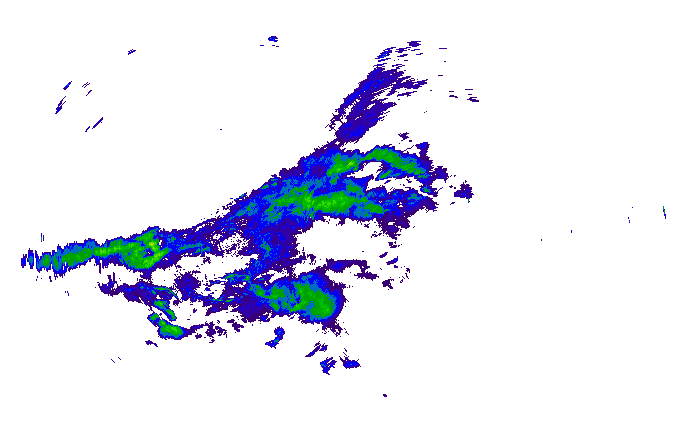 Meteoradar - aktuální srážky 2025-11-16 21:15:00