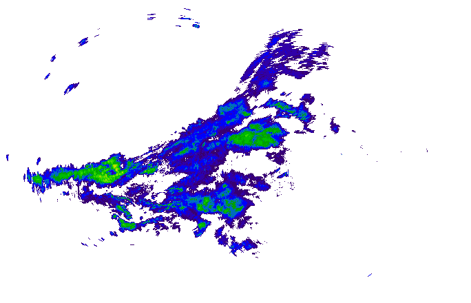 Meteoradar - aktuální srážky 2025-11-16 21:30:00