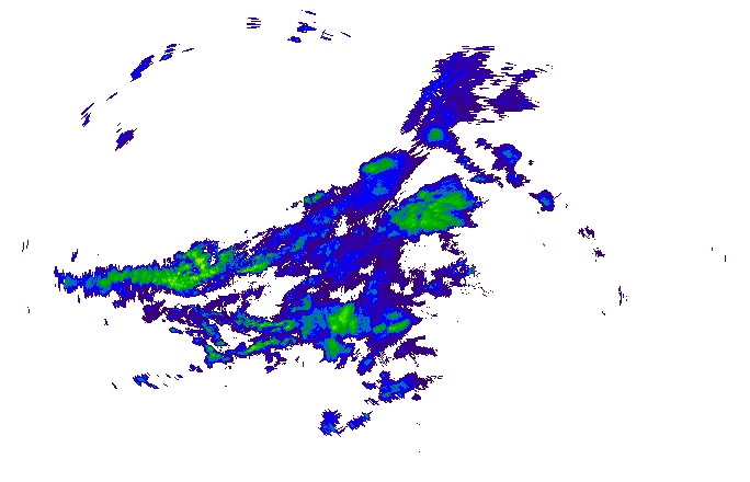 Meteoradar - aktuální srážky 2025-11-16 21:45:00