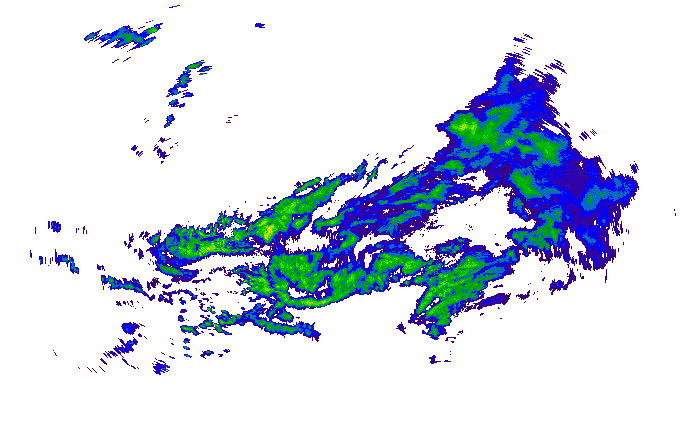 Meteoradar - aktuální srážky 2025-11-16 23:15:00