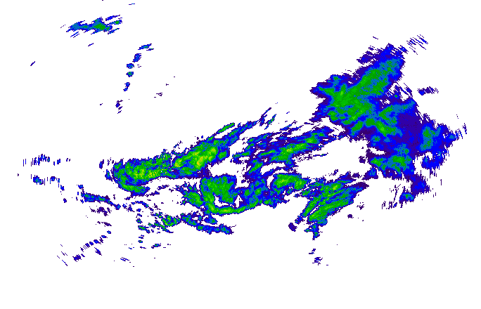Meteoradar - aktuální srážky 2025-11-16 23:30:00