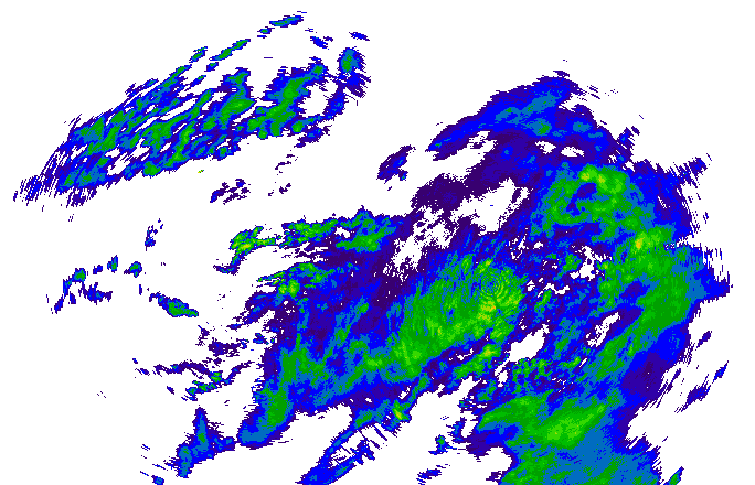 Meteoradar - aktuální srážky 2025-11-17 05:30:00