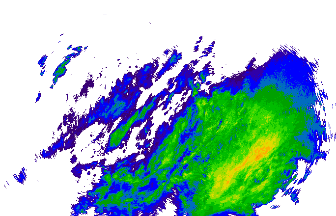 Meteoradar - aktuální srážky 2025-11-17 13:00:00