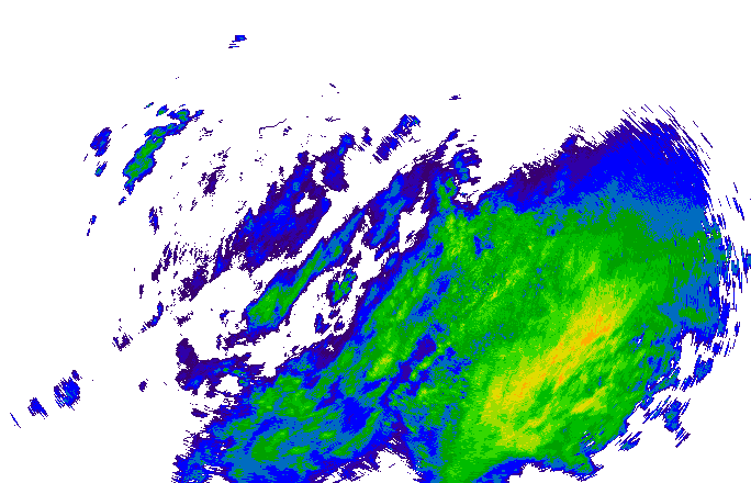 Meteoradar - aktuální srážky 2025-11-17 13:15:00