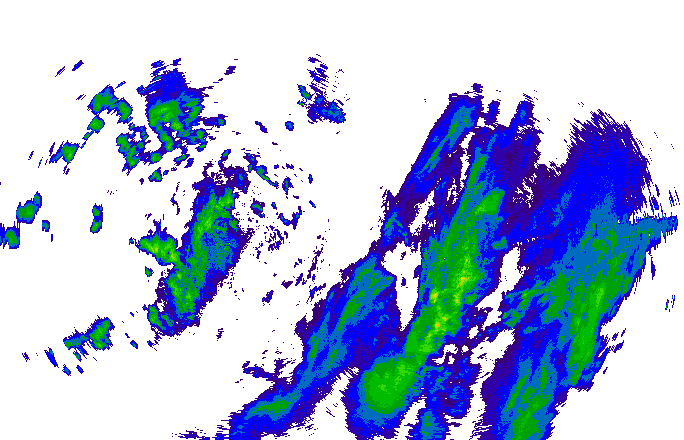 Meteoradar - aktuální srážky 2025-11-17 16:45:00