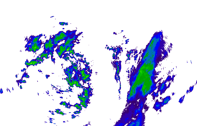Meteoradar - aktuální srážky 2025-11-17 19:15:00