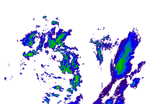 Meteoradar - aktuální srážky 2025-11-17 19:45:00
