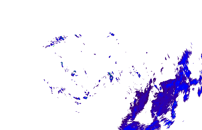 Meteoradar - aktuální srážky 2025-11-18 00:45:00