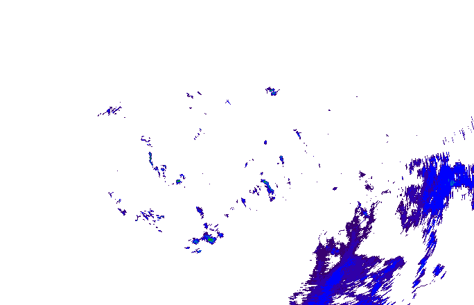 Meteoradar - aktuální srážky 2025-11-18 01:15:00