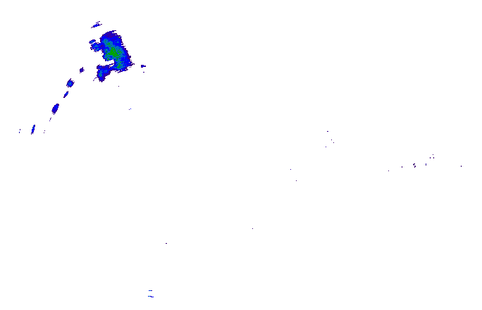 Meteoradar - aktuální srážky 2025-11-19 13:15:00