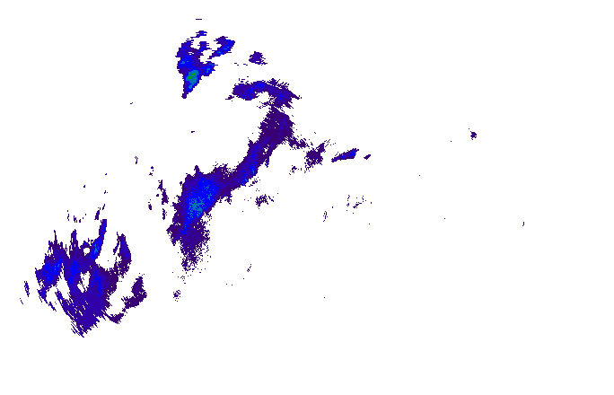 Meteoradar - aktuální srážky 2025-11-20 03:15:00