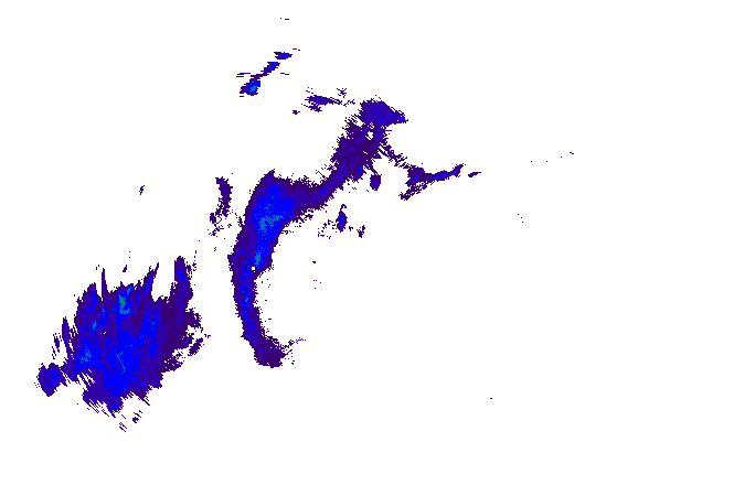 Meteoradar - aktuální srážky 2025-11-20 03:45:00