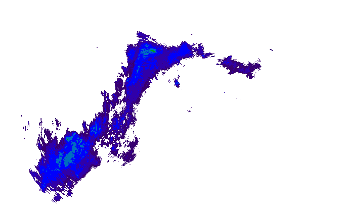Meteoradar - aktuální srážky 2025-11-20 04:45:00