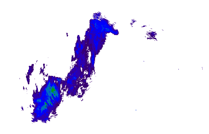 Meteoradar - aktuální srážky 2025-11-20 05:45:00
