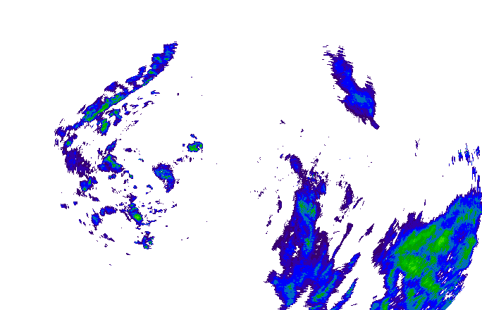 Meteoradar - aktuální srážky 2025-11-20 13:00:00