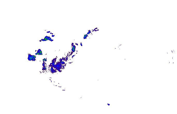 Meteoradar - aktuální srážky 2025-11-20 17:45:00