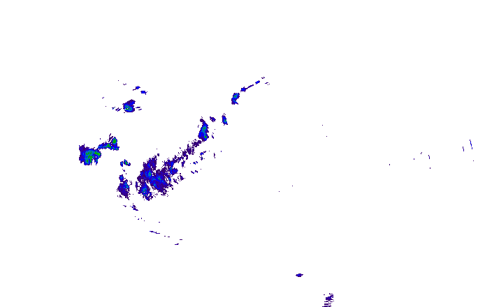 Meteoradar - aktuální srážky 2025-11-20 18:00:00