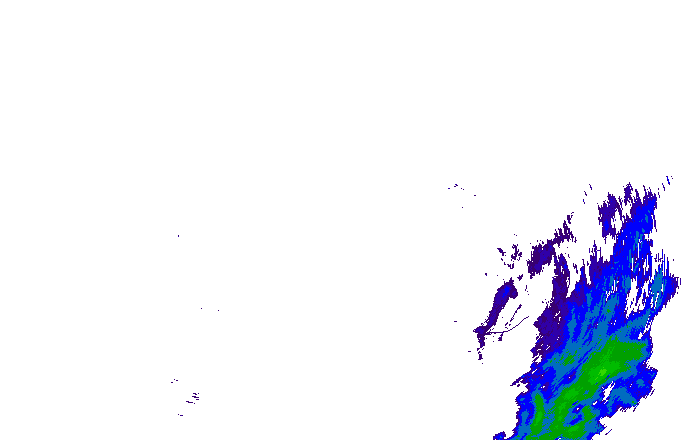 Meteoradar - aktuální srážky 2025-11-21 00:15:00