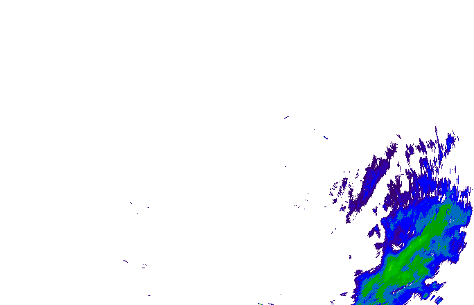 Meteoradar - aktuální srážky 2025-11-21 00:45:00