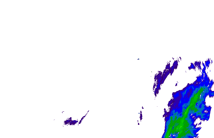 Meteoradar - aktuální srážky 2025-11-21 01:45:00