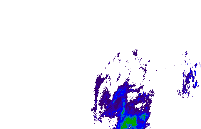 Meteoradar - aktuální srážky 2025-11-21 23:15:00