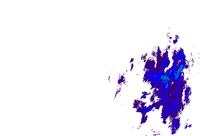 Meteoradar - aktuální srážky 2025-11-22 02:15:00