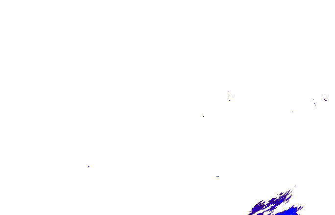 Meteoradar - aktuální srážky 2025-11-22 14:45:00