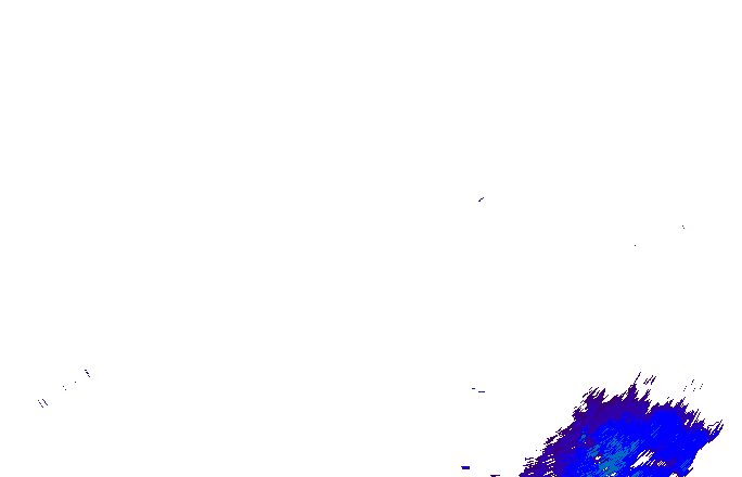 Meteoradar - aktuální srážky 2025-11-22 16:00:00