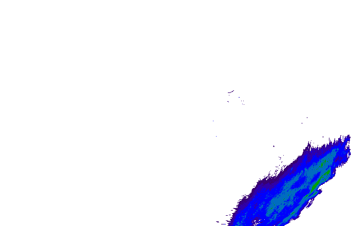 Meteoradar - aktuální srážky 2025-11-22 18:00:00