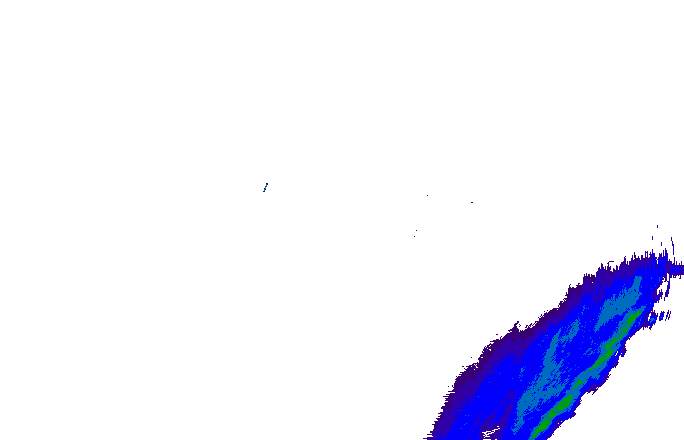 Meteoradar - aktuální srážky 2025-11-22 18:30:00