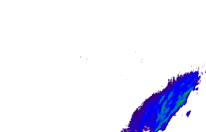 Meteoradar - aktuální srážky 2025-11-22 19:00:00