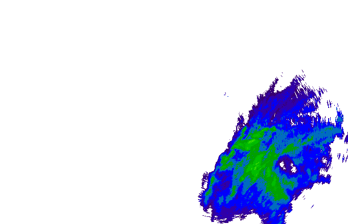 Meteoradar - aktuální srážky 2025-11-22 23:00:00